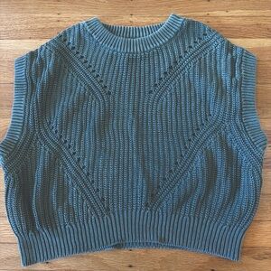 Marine Layer Devon Sweater Vest in Climbing Ivy